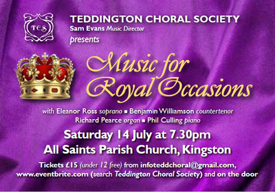 f/ Music for Royal Occasion, Summer 2018, Kingston