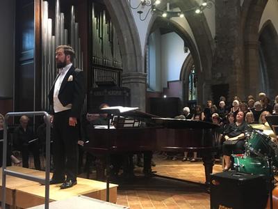 Daniel Joy, our fantastic Tenor. Photo Credit Antonella Harrison