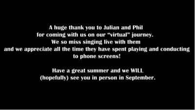Julian and Phil Special Thank you