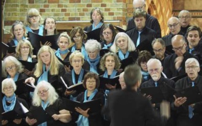 Singers in action
