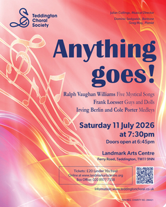 Anything goes! July 11th 2026, Landmark Arts Centre
